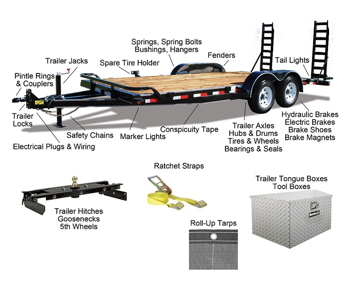 Trailer parts repair